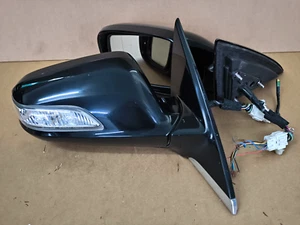 JDM Acura RL Honda Legend 3.5 VTEC V6 KB1 04-07 Side Door Mirror Mirrors BLACK - Picture 1 of 24