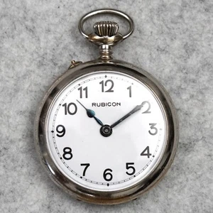 Junghans RUBICON seltene antike Militär Taschenuhr Dienstuhr „Soldatenuhr“ 1.WK - Imagen 1 de 24