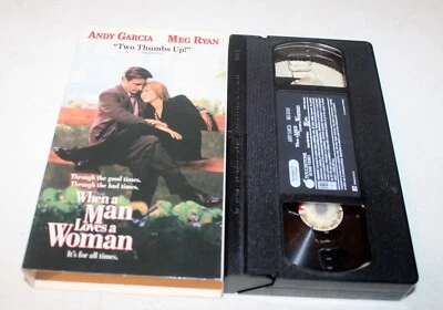 When a Man Loves a Woman (VHS, 1994) Andy Garcia, Meg Ryan - Very Good Foto 1 de 2