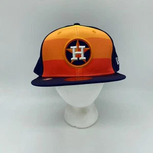 New Era 59Fifty Houston Astros MLB Fitted Mütze Cap Orange Größe 7 3/8 Herren - Bild 1 von 6