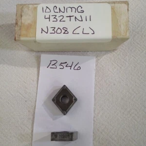 8 NEW TUNGALOY CNMG 432 TN11 CERMET INSERTS. GRADE: N308 (B546) - Picture 1 of 1