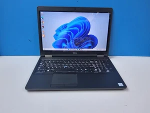 Dell Latitude E5570 15.6" 12GB RAM intel i5-6440HQ 2.60GHz 500GB HDD Win 11 pro - Picture 1 of 8