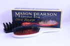 Mason Pearson B2 Medium Pure Boar Bristle Fine Hair Brush, Cleaner in Gift Box