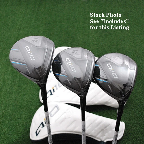 TaylorMade Golf Club Qi10 15* 3 Wood Regular Fujikura Ventus TR Blue 6