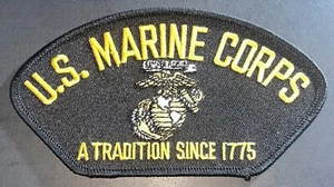 USMC A Tradition Since 1775 Patch Iron-On New B706 - Picture 1 of 2