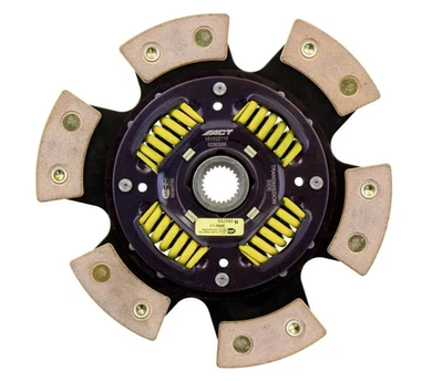Disco de fricción de embrague ACT-6 almohadilla disco de carrera con resorte tecnología avanzada de embrague  Foto 1 de 4