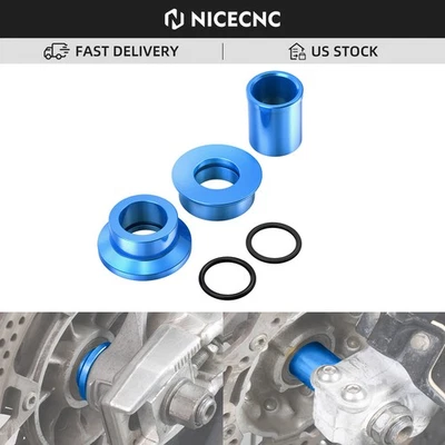 NICECNC Front Rear Wheel Hub Spacers For Suzuki DR-Z400 DRZ400 E S SM 2000-2024 - Image 1 of 4