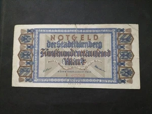 Alemania Nuremberg 500.000 marcos 1923 - Imagen 1 de 2