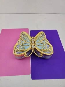 Caja de música de porcelana mariposa 'Precious Jewel To Treasure Forever' - Imagen 1 de 13