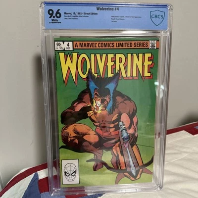 Wolverine Limited Series #4 (1982) CBCS 9.6 - 1st solo title Marvel Comics - Image 1 of 3