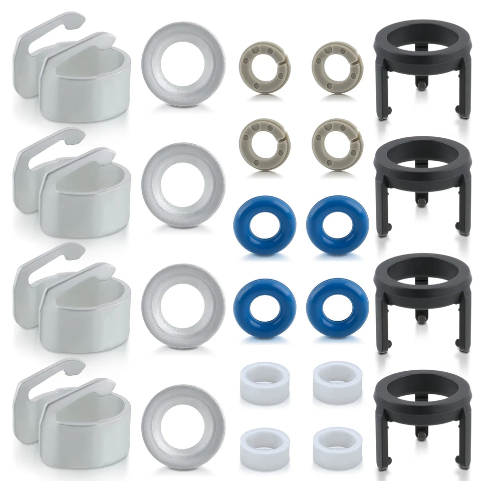 Juego de 4 sellos inyectores de combustible kit de reparación para VW GLI GTI Tiguan AUDI A4 A5 1.8T 2.0T Foto 1 de 4