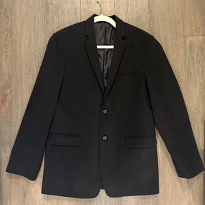 Van Heusen Boys Black Blazer Sz 20 REG - Picture 1 of 5