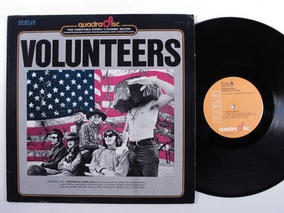 JEFFERSON AIRPLANE Volunteers RCA APD1-0320 LP quadraphonic z - Image 1 of 2