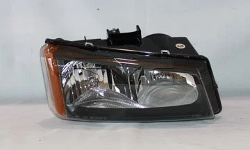 Conjunto de faros derecho TYC para Chevrolet Silverado 1500 HD 2005-2006 Foto 1 de 2