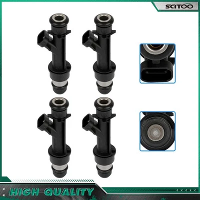 Inyectores de combustible para Oldsmobile Alero 2.4L 1999-2001 Pontiac Grand Am 2.4L 1999-01 Foto 1 de 4