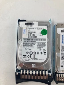Hitachi HGST IBM HP HDD 283GB 300GB 600GB 2.5" SAS 10K 15K RPM Lot of 6 - Afbeelding 1 van 7