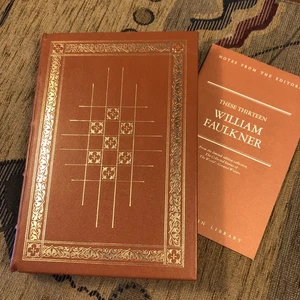 THESE THIRTEEN by William Faulkner Franklin Library w/Editors Notes - Imagen 1 de 5