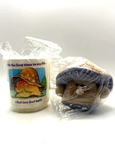 Vintage NEW Sealed 1986 Avon Somersaults Mini Pal in Mug Fergus The Mushroom - Picture 1 of 9