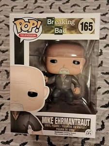 BREAKING BAD MIKE EHRMANTRAUT FUNKO POP # 165 RARE & NEAR MINT W/ POP PROTECTOR  - Bild 1 von 6