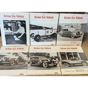 1970 The Action Era Vehicle Magazine Historical Vehicle Assoc Full Year 6 Issues - Picture 1 of 9
