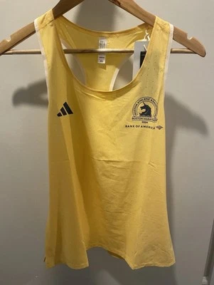 Addias 2024 Boston Marathon Razorback Running Tank Singlet Women’s Size S IS9499 - Image 1 of 3