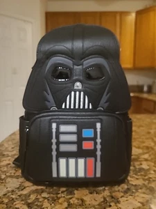 Disney Parks Darth Vader Glow-in-the-Dark Loungefly Backpack Star Wars (L14) - Picture 1 of 7