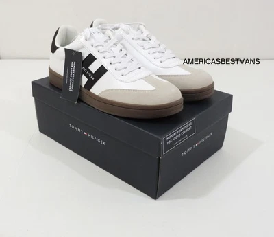 TOMMY HILFIGER TM-LERGE NEW MEN'S SHOE SNEAKER WHITE NEW WITH BOX SIZE 12 - Image 1 of 4