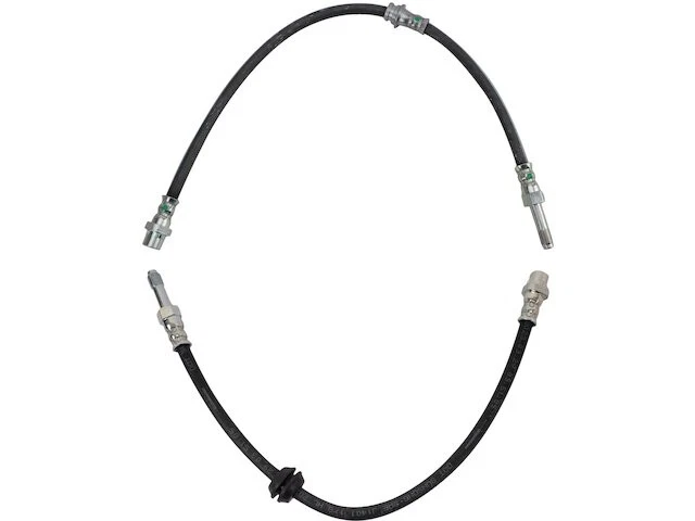 Juego de mangueras de freno delanteras y traseras TRQ 37XC73F para BMW 328i sedán 1999-2000 Foto 1 de 1