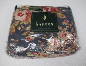 Neu Ralph Lauren CHADWICK Ocean Wash blau Blumen Rüschen Bettrock - Queen - Bild 1 von 19