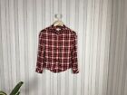 W's Zadig & Voltaire Red Chech Viscose Casual Romy Shirt Xs