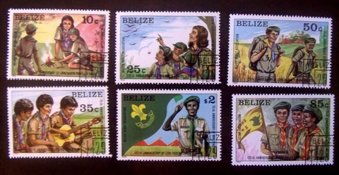 Belize Stamps Lot#D68  1982 Boy Scouts Cover