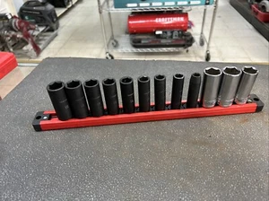 craftsman 3/8 drive socket set 9pcs +Power Torque 3pcs - Bild 1 von 6