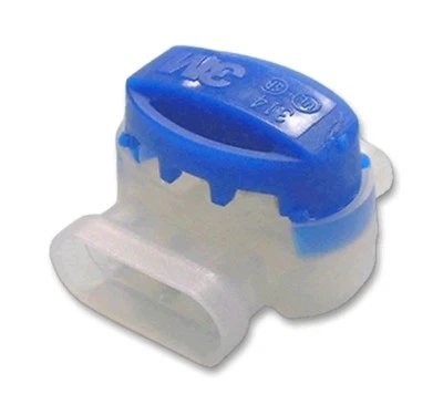 Ten 3M 314 09230 IDC Self Stripping Pigtail Wire Connectors 14-22 AWG - USA Made - Image 1 of 2