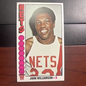 John Williamson New York Nets 1976 Topps #113 - Beautiful Card!!