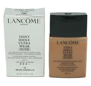 Lancome Teint Idole Ultra Wear Nude SPF19 Coverage Foundation 40ml Beige Canell - Bild 1 von 1