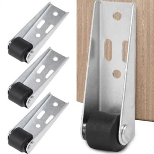 Mobile Directional Roller Side Mounted Gate Casters Durable Pulley for 1/2Pcs - Picture 1 of 16