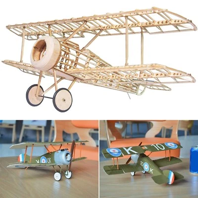 Sopwith Camel Modellflugzeug 1:20 380mm Spannweite zum selbst Bauen Balsa Holz - Bild 1 von 4