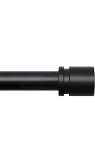 Curtain Rods for Windows 16 to 144 Inches Adjustable Length 1 Inch Diameter NEW - Picture 1 of 3