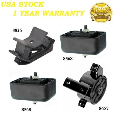 4PCS MOTOR & TRANS MOUNT FIT 1991-1998 Suzuki Sidekick 1.6L 2 Door - Image 1 of 4