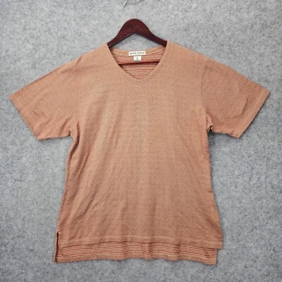 Camisa de algodón peruano para mujer L óxido NIKE GOLF naranja marrón tejido texturizado PERÚ Foto 1 de 4