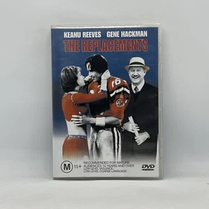 The Replacements Keanu Reeves Gene Hackman Rare DVD Movie Film Free Post R4 PAL - Picture 1 of 5