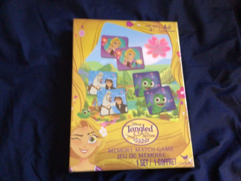 Disney Tangled The Series Memory Match Game 72 Cards New - Image 1 of 1