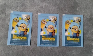 3 Sachets Paquets Neufs non ouverts de carte LES MINIONS La Méchante + 1 carte - Imagen 1 de 4
