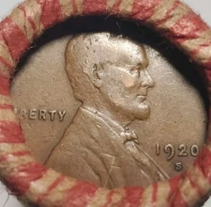 Roll Of Lincoln Wheat Cent With 1920 S + 1941 P Enders Unsearched For Errors# - Picture 1 of 6