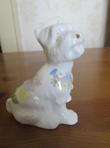 Aynsley fine bone china scottie dog figurine - Picture 1 of 5