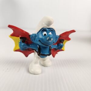 VINTAGE Toy Doll Smurf by PEYO Schleich 1970's Collection Flying Wings FREE POST