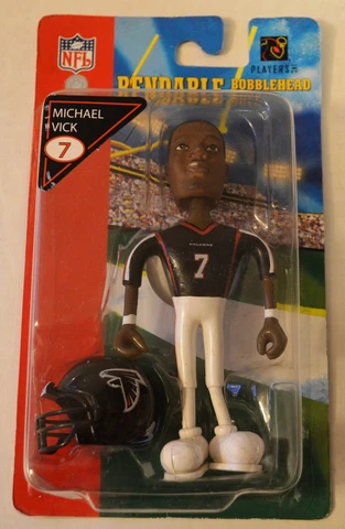 MICHAEL VICK NFL BENDABLE BOBBLEHEAD DOLL NEW IN PACKAGE Cover
