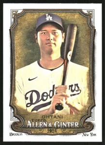 B6014- 2024 Topps Allen and Ginter BB Cards 1-200 -You Pick- 15+ FREE US SHIP - Picture 1 of 389