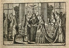 WEDDING CAROLINE VON ANSBACH CASTLE HERRENHAUSEN HANNOVER 1705 ROYAL WEDDING