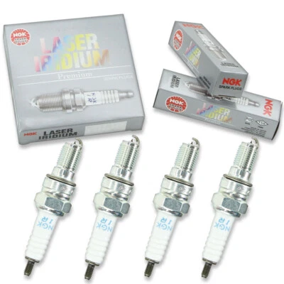 4pcs 04-07 Honda CBR1000RR NGK Laser Iridium Spark Plugs 999cc 60ci Kit Set me - Image 1 of 4
